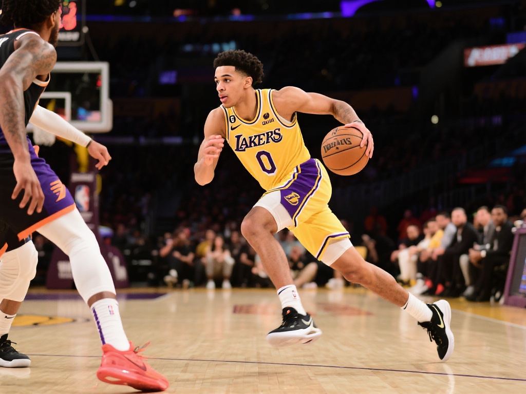 里夫斯精妙助攻 詹姆斯三分首开纪录