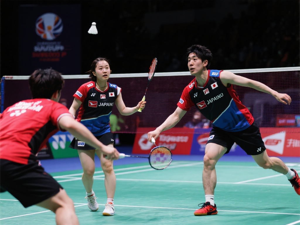 日本队强势挺进苏迪曼杯半决赛